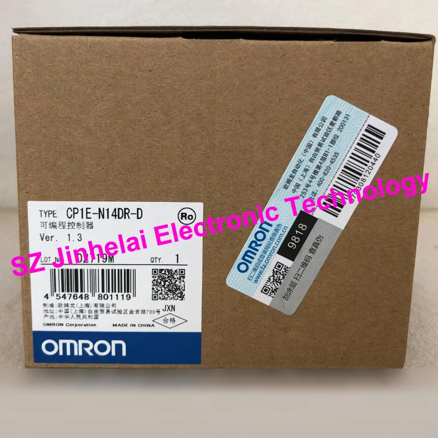 И CP1E-N14DR-D OMRON PLC контроллер