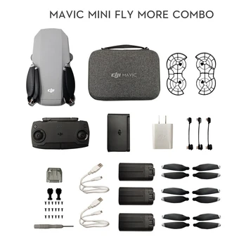 

DJI Mavic Mini fly more combo/Mavic mini drone with 2.7k camera FCC/CE version flight time 30 minutes original in stock