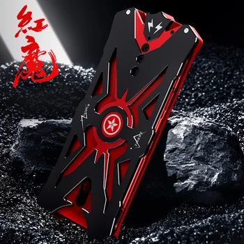 

Shockproof Metal Armor Phone Case For Nubia Red Magic 5G Case Aluminum Red Magic 5G Cover Coque For ZTE Red Magic 5G Funda Case