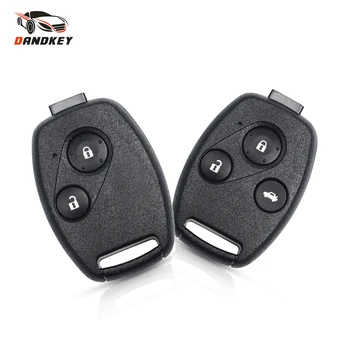 

Dandkey Replacement With Rubber Pad Remote 2/3/4 Buttons Car Key Shell Case For Honda Accord fit Pilot Civic 2006-2011 CRV 2018