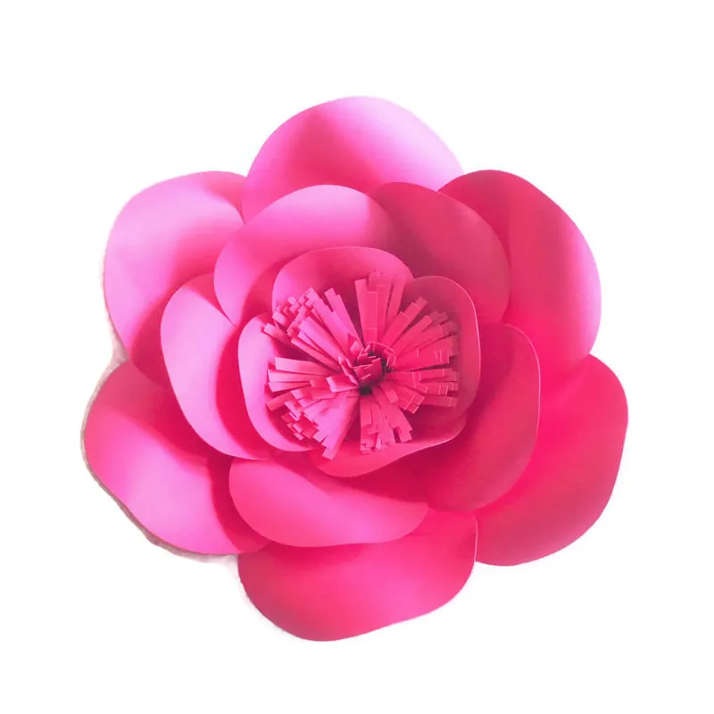 Diy Giant Paper Flowers Diy Full Kits Paper Rose For Wedding