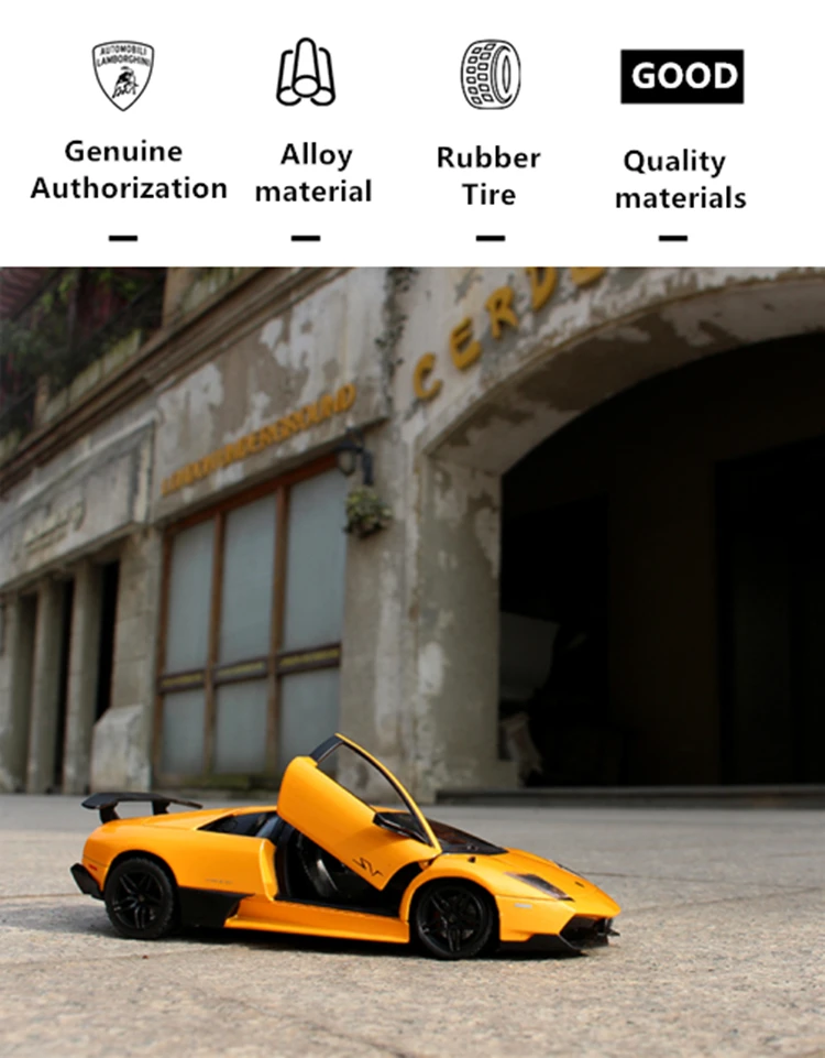 Bburago 1:24 Lamborghini LP670-4SV сплав модель автомобиля бойфренд подарок моделирование сплав коллекция автомобилей