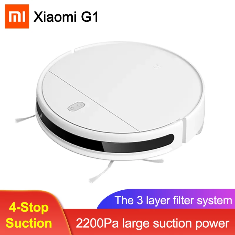Подарок на Новый год XIAOMI Mi Цзя G1 подметальная робот для мытья полов вакуумный