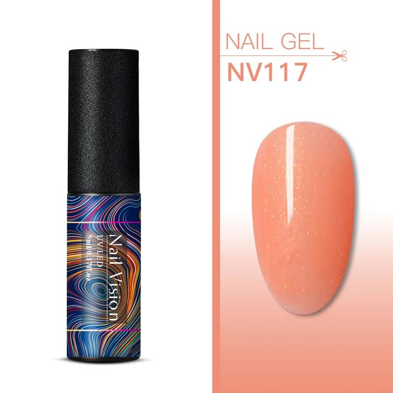 Nail Vision 5 мл Гель-лак для ногтей набор 176 цветов для маникюра гибридный Цвет ногтей Полупостоянный УФ-гель для ногтей гель лак - Цвет: EES06712