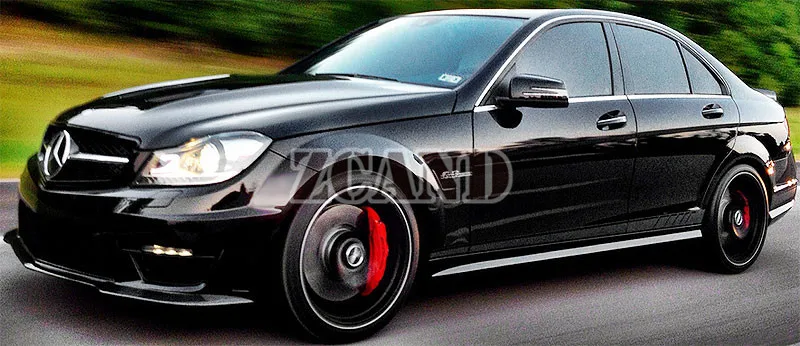 Передний спойлер для Mercedes Benz W204 C63 бампер AMG 2011