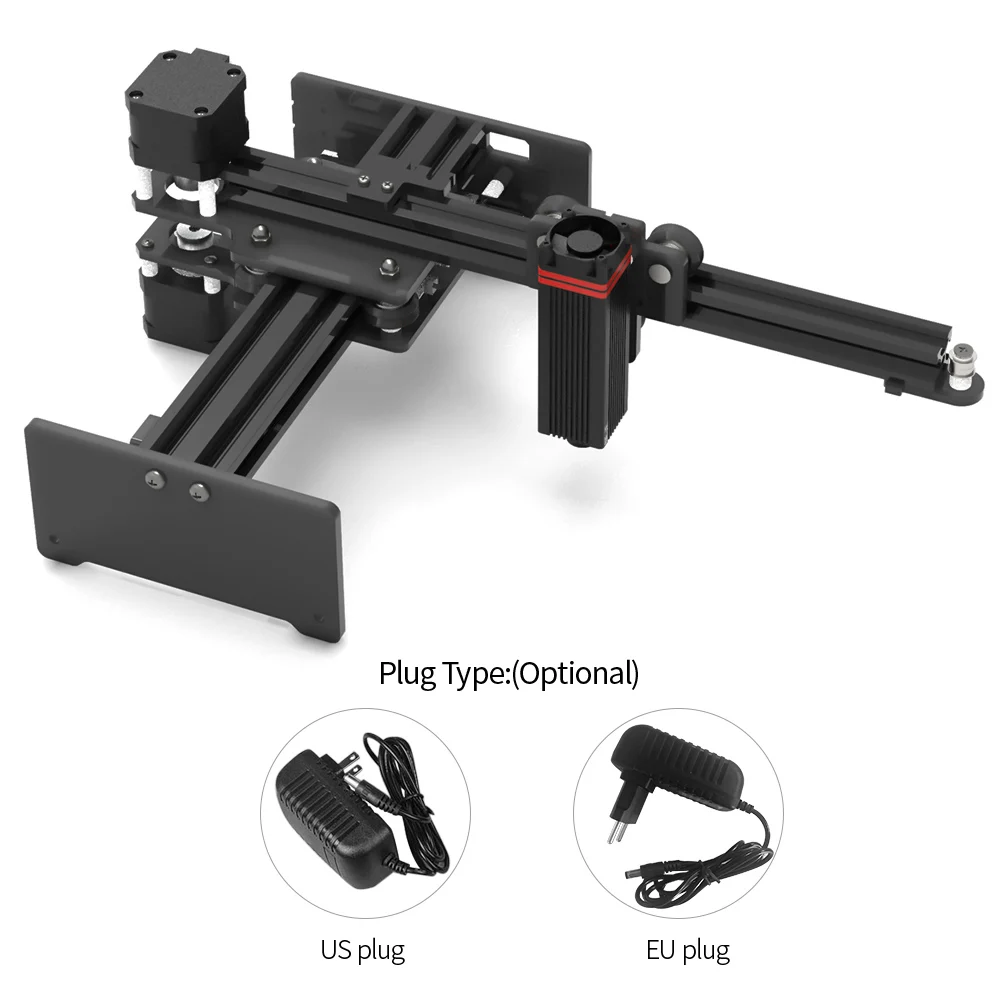 Портативный мини CNC 20 Вт Настольный лазерный гравер резьба машина DIY Лазерный резак принтер деревянный маршрутизатор комплект быстрая резка