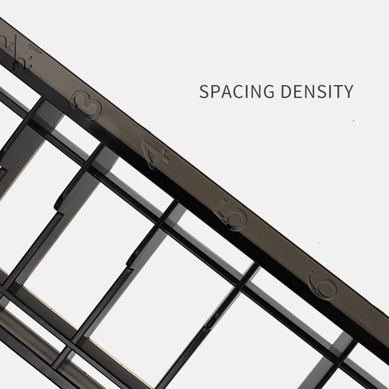 8 Grid Guide Limit Comb Cover Storage Box  Hair Clipper Rack Holder Organizer Case Salon Barber Tools，for general