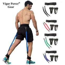 Resistance Training tubes with Waist Belt ankle straps boxing Training Leg Arm Taekwondo Crossfit Jump Home Fitness Equipment