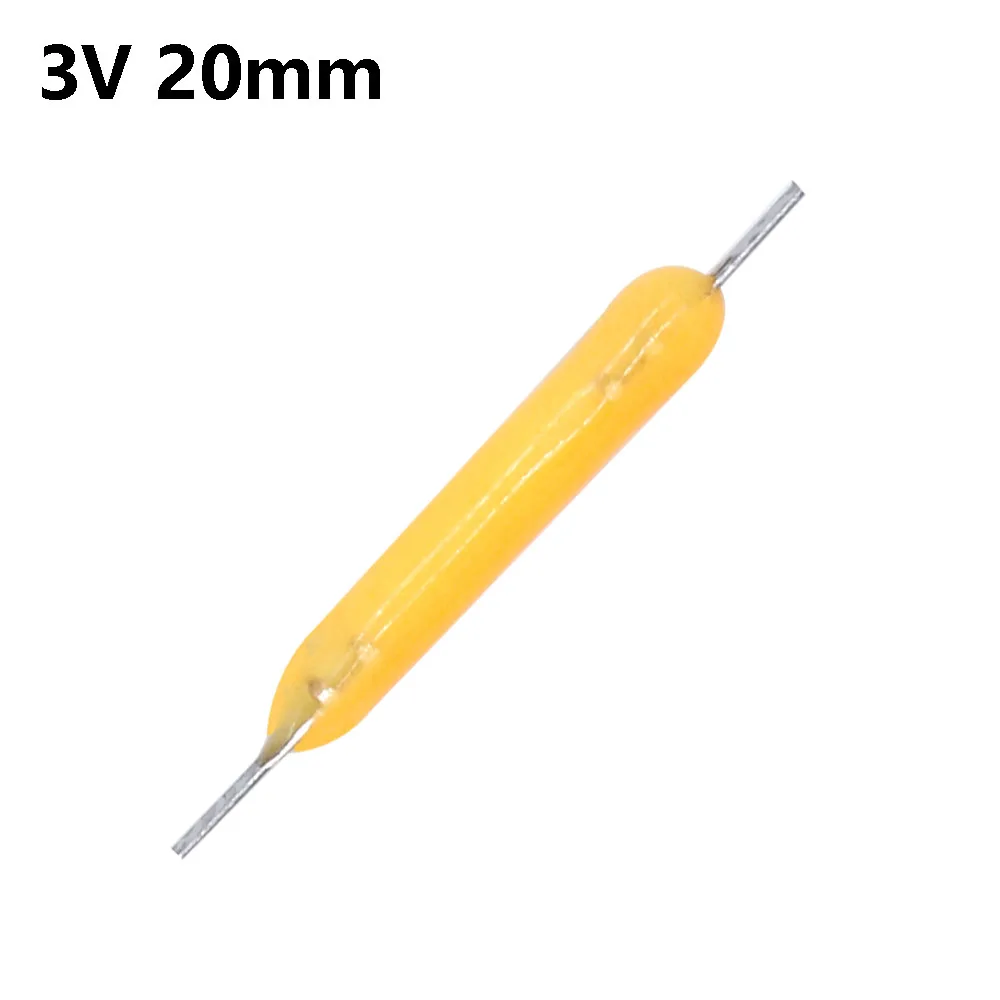 Description Picture 2 of item20PCS 20mm 3V Edison Bulb Filament Lamp Parts LED Chip Incandescent Light Accessories Diodes Hard filament Pink