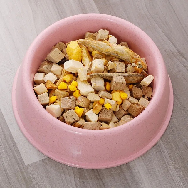 Pet Dog Food Bowl Cat Water Feeding Bowl Durable Thicken Plastic Wheat Stalk Feeder Bowls for Small Medium Dogs Puppy Products 2
