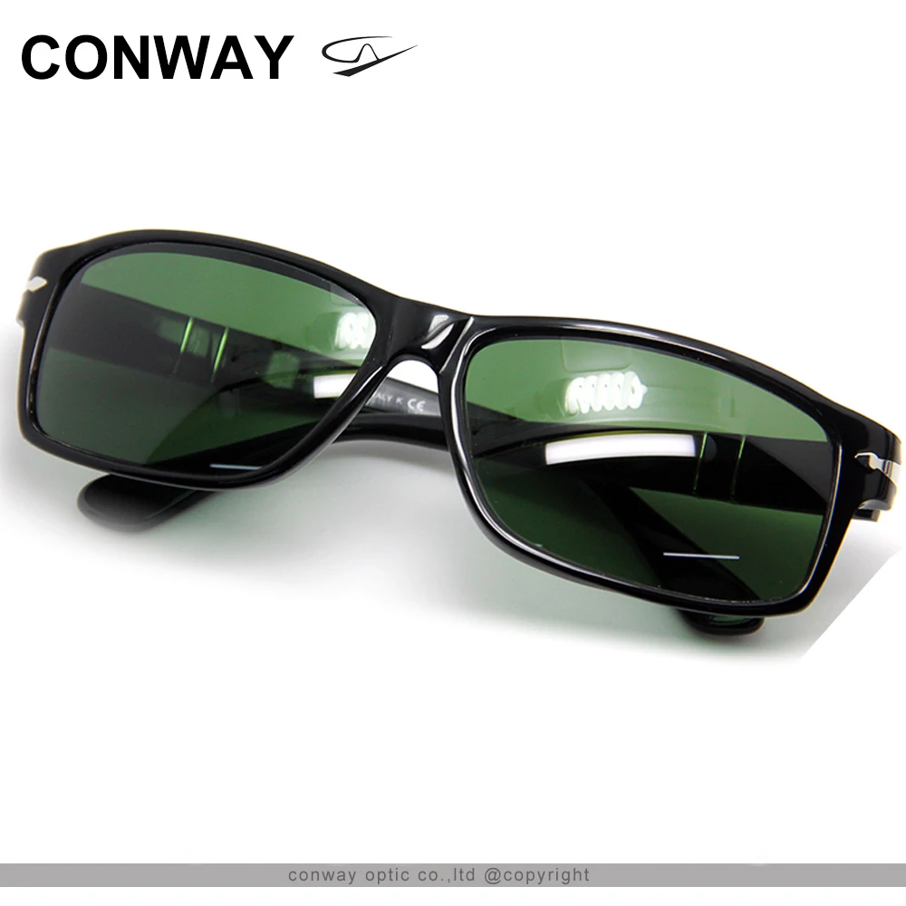 Мужские прямоугольные солнцезащитные очки Conway брендовые дизайнерские