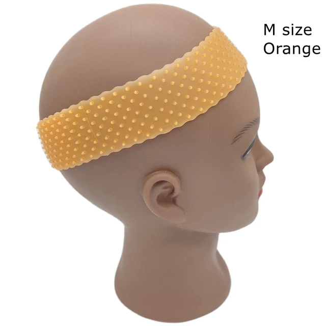 1 piece Quality transparent silicone headband for wear wig soft hair band  wig grip for lace