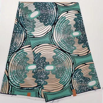 

6 Yards Mitex Wax Print/ African Fabrics Kitenge/Pagnes/Tissues Africain/ Lapa/Chitenge HS-59