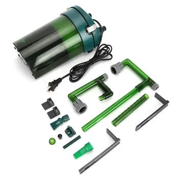 

CFS130 Aquarium Fish Tank Filter for Aquarium External Planted Filter Wall-mounted Equipment Small Filter Bucket CN Plug 220V