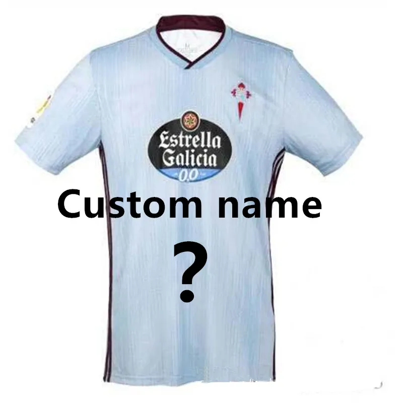 19 20 Celta Vigo футбольные майки BRAIS MENDEZ Celta de Vigo Camiseta de futbol IAGO ASPAS BOUFAL M. GOMEZFootball рубашка - Цвет: shirt