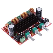 

XH-M139 TPA3116D2 2x 50W +100W 2.1 Channel Digital Subwoofer Power Amplifier Board TPA3116*2 3 Channels DC 12-24V