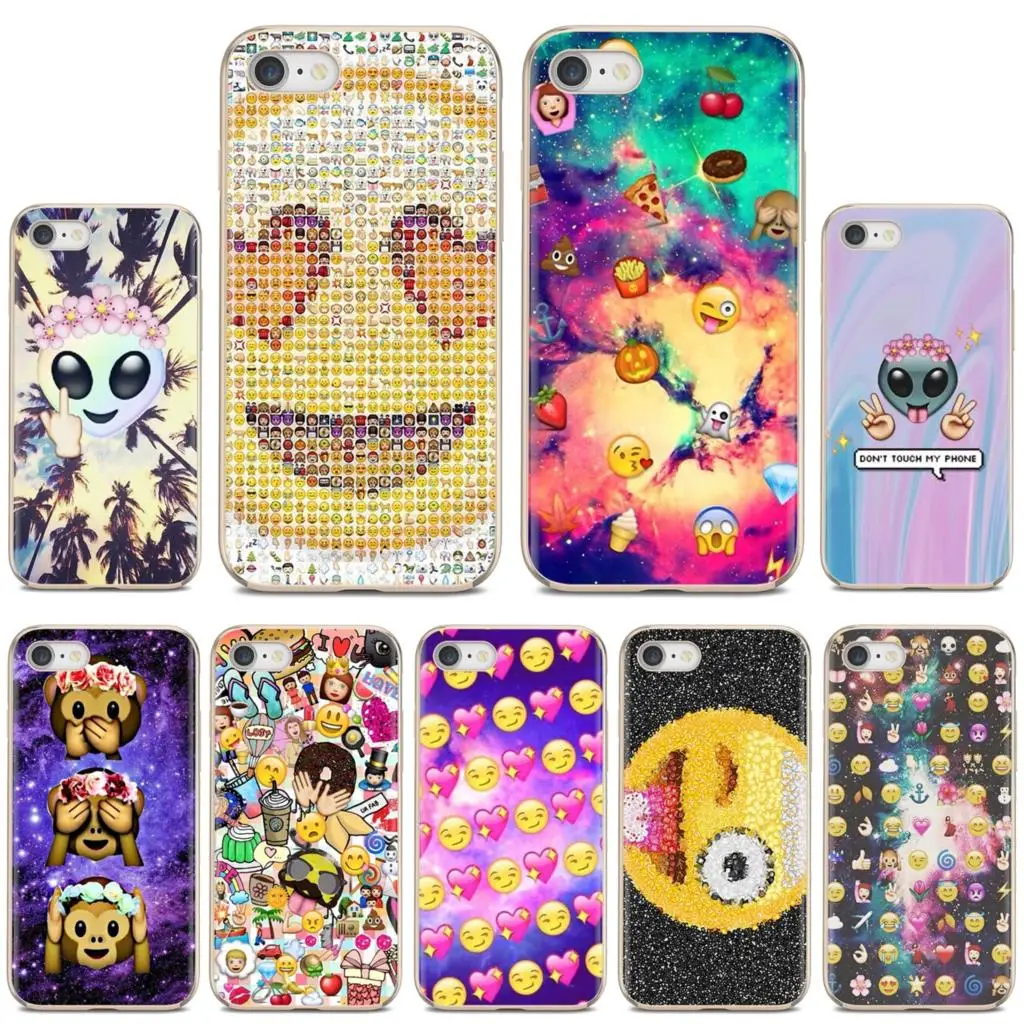 Силиконовый чехол для Xiaomi mi Redmi Note 3 4 4X 5 6 7 8 8t 9 9s 9t 10 pro lite улыбки лица Emojis LACK