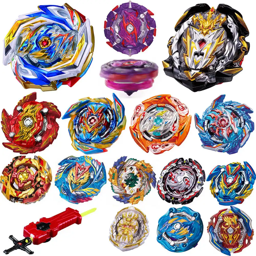 All Models Launchers Beyblade Burst GT Toys Arena Metal God Fafnir Bey