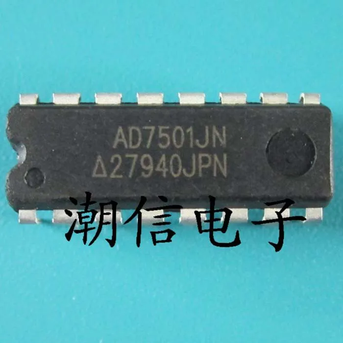 Бесплатная доставка Новый % 100 Новый % 100 AD7501JN DIP-16