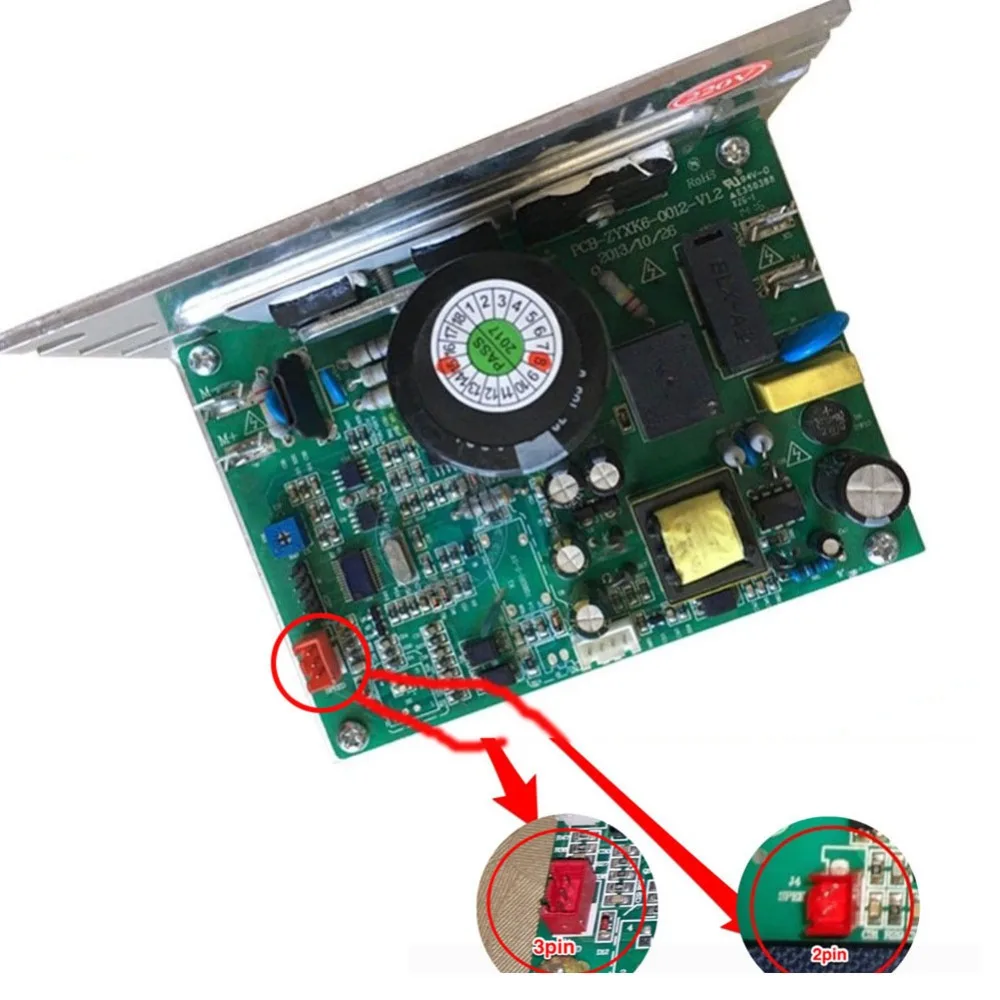 Treadmill-speed-controller-PCB-ZYXK6-0012-V1-2-motor-controller-lower-control-board
