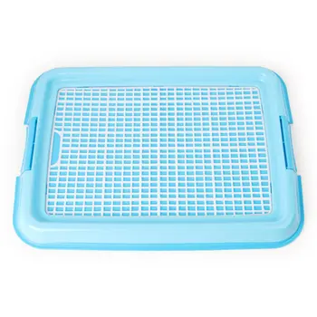

New Pet Dog Mesh Dog Toilet Pee Pad Tray Cat Mat Pet Potty Toilet Puppy Pee Training Clean Toilet for dogs Resin Pet Puuy Pad
