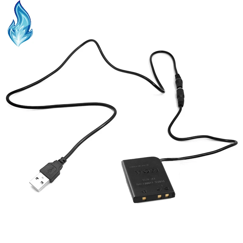 10 комплектов встроенная аккумуляторная батарея с USB-кабелем для камер Nikon Coolpix P6000
