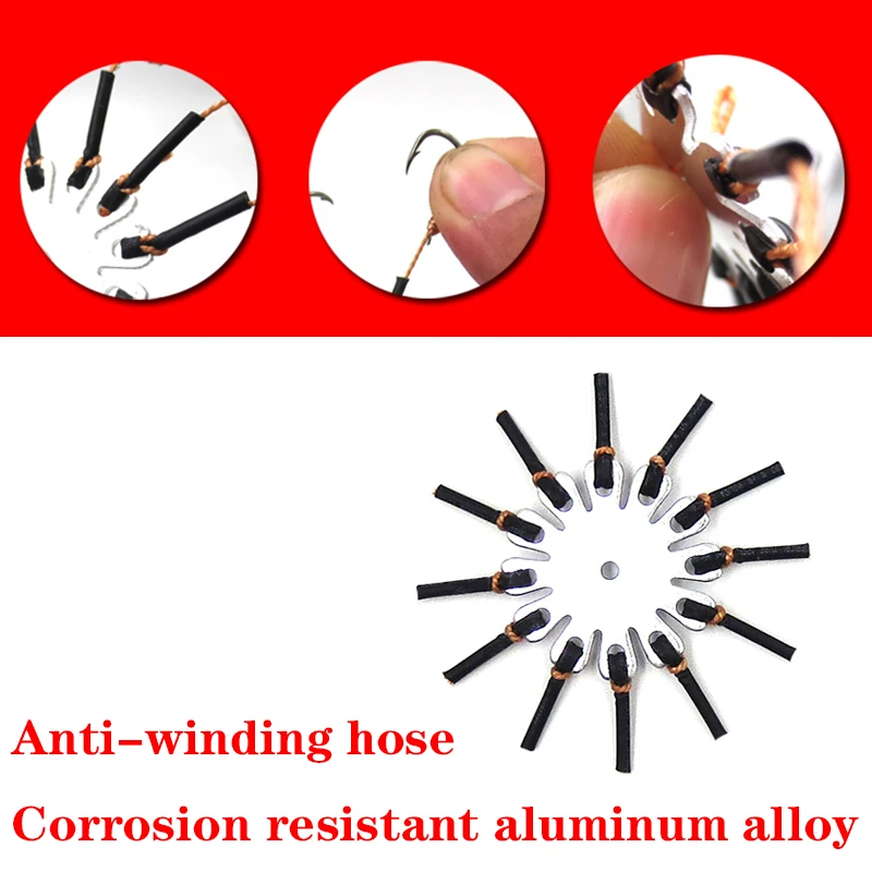 2pcs/lot Fishhooks for Fishing Flap Explosion String Hook Prevent Winding Lines with Hose 7-10# Carbon Steel Hooks Pesca 2pcs/lot Fishhooks for Fishing Flap Explosion String Hook Prevent Winding Lines with Hose 7-10# Carbon Steel Hooks Pesca
