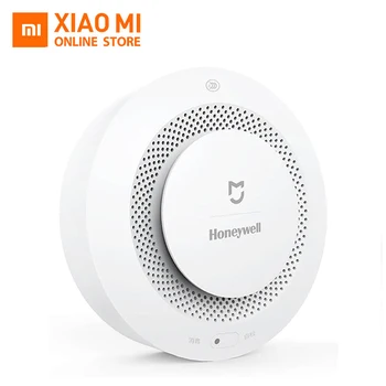 

Original Xiaomi Mijia Honeywell Smart Fire Alarm Detector Photoelectric Smoke Sensor Remote Linkage Mihome APP Work With Gateway