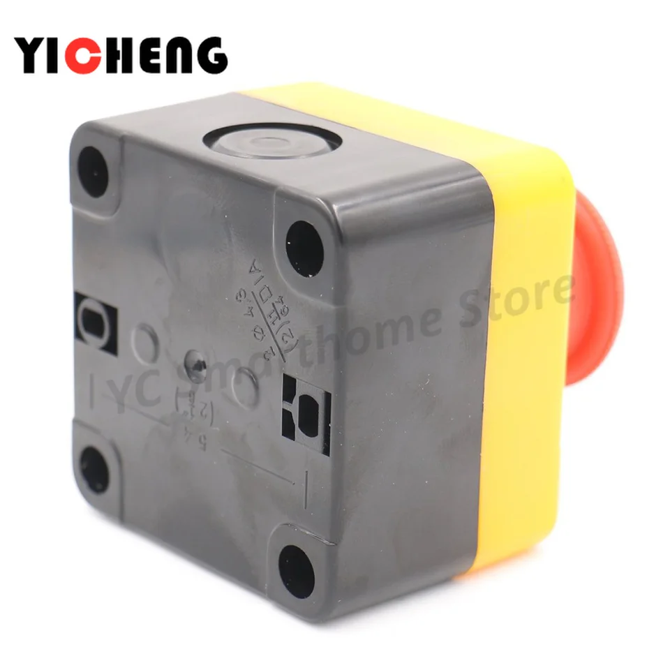 舞台レーザー機器用、緊急停止スイッチボックス鍵付き(E-Stop Box)試作品 H2a554f74c63d433ea6d702a8cb358