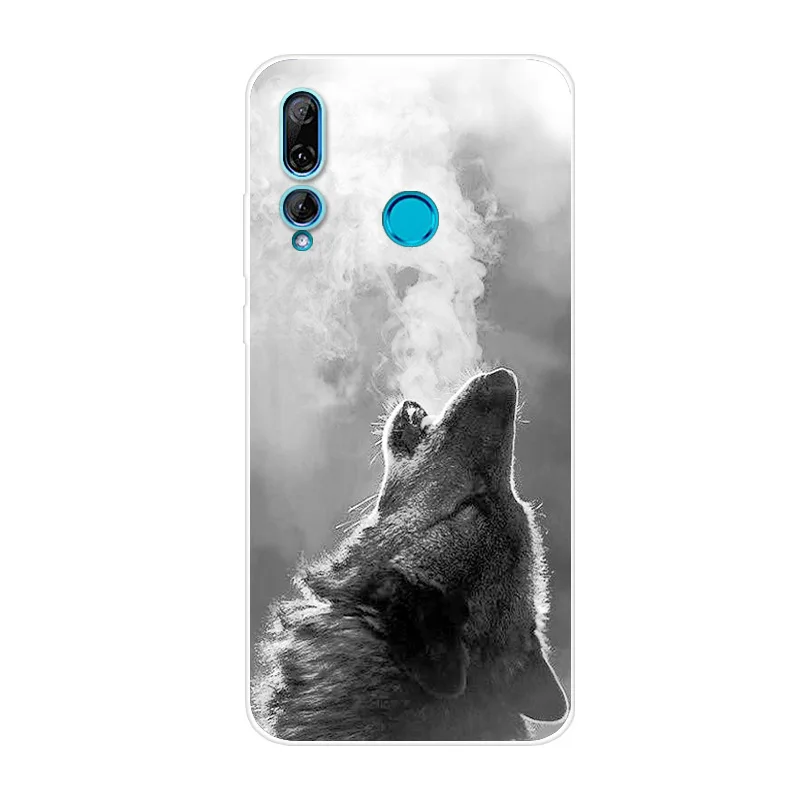 Мультяшный чехол для huawei P Smart Plus 2019 новый модный силиконовый мягкий из ТПУ милая