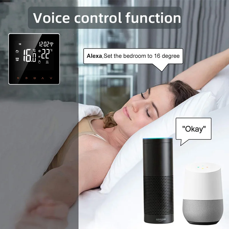 Термостат Tuya Smart Life с Wi Fi контроллер температуры для воды/Электрического
