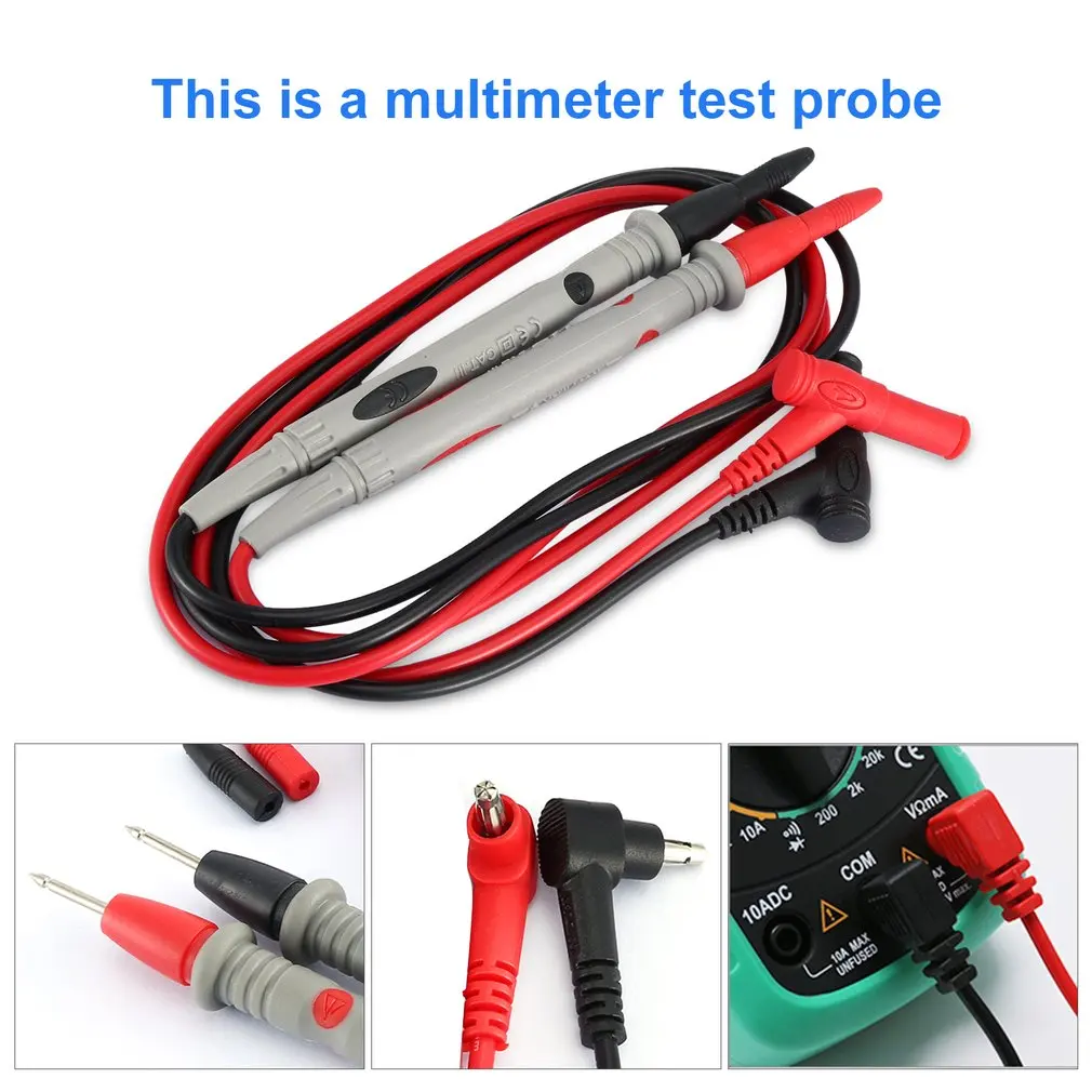 UYIGAO 20A Наконечник иглы зонд мультиметр Тестовые провода булавки для цифрового мультиметра зонд провода кабель для UNI-T/Victor мультиметр