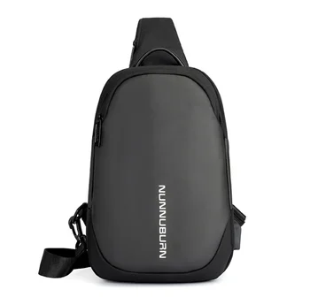 

New lightweight foreign trade leisure business men's chest bag shoulder messenger bag outdoor mountaineering mobile wallet