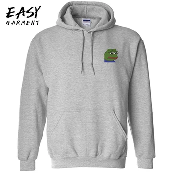 

Men Sweatshirt Sports Casual High Street Fashion Hoodies Jacket Long Sleeve Sad Frog Men Hoodies Sweatshirt New Style