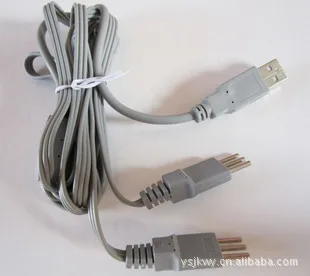 USB разъем, цифровая меридианная физиотерапия, электрод, кабель промежуточной частоты, Импульсный Терапевтический Прибор, аксессуары