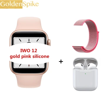 

IWO 12 40mm Smart Watch Series 5 1:1 for Apple IOS Android ECG Heart Rate Women Smart Watch iwo 11 iwo 8 Plus 9 10 Update