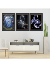  Scorpion 5D DIY Diamond Painting Full Square Round Drill mosaic cartoon animal Diamond Embroidery gift home decor 