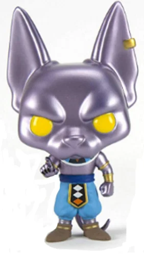 Funko Pop Dragon Ball Z 120 Beerus специальная цветная версия виниловые фигурки Коллекция Модель игрушки - Color: no retail package