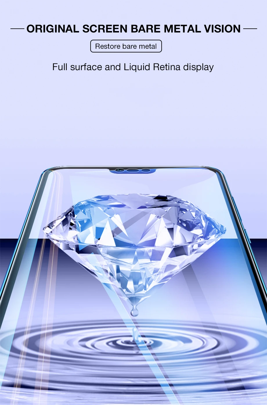 phone screen cover honor 8x protective for huawei 8 x 8a pro 8s prime honor8 lite 8sprime Hydrogel Film glas x8 screen protector honor8x Y8p phone glass protector