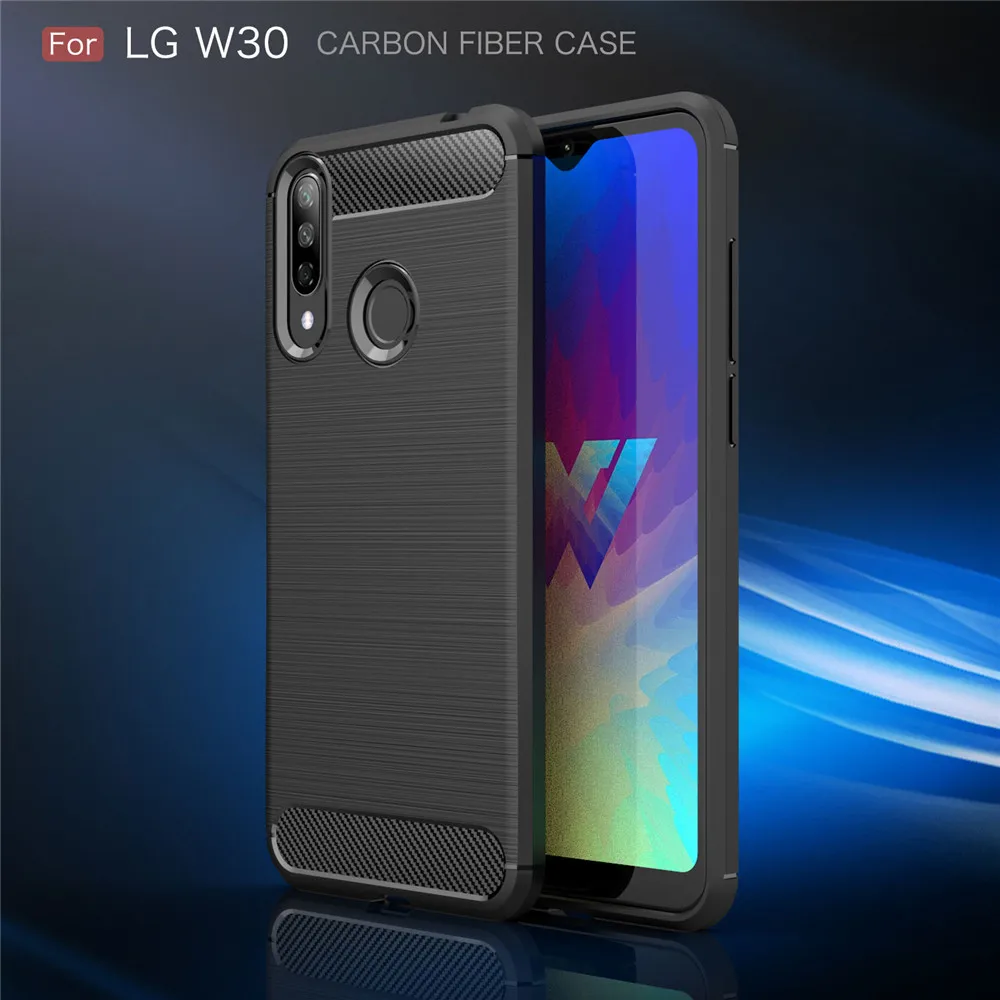 Для LG W30 чехол 6 26 дюймов роскошный полный Мягкий ТПУ силиконовый противоударный