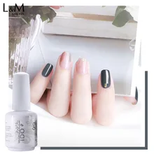 1PC IDO żelowy lakier do paznokci Soak off lampa UV/LED żel UV do paznokci piękno długotrwałe 15ML żel lakier żelowy do paznokci Sexy szary kolory serii(China)