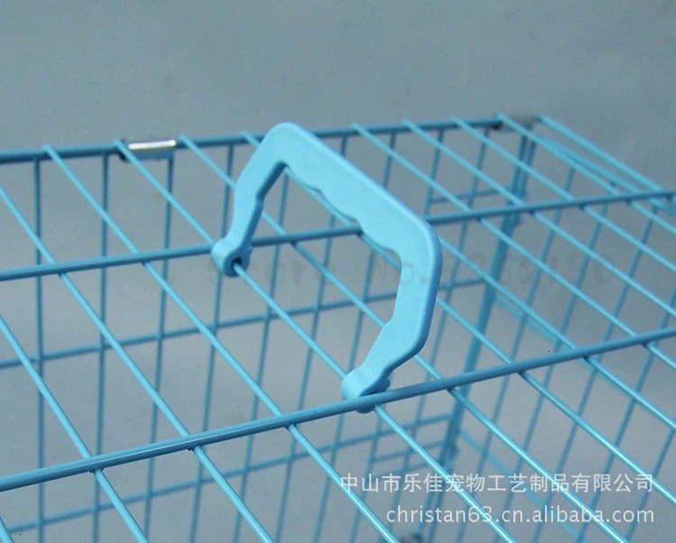 Lejia dog cage cat cage rabbit cage guinea pig hamster cage folding pet iron cage dog cat bold