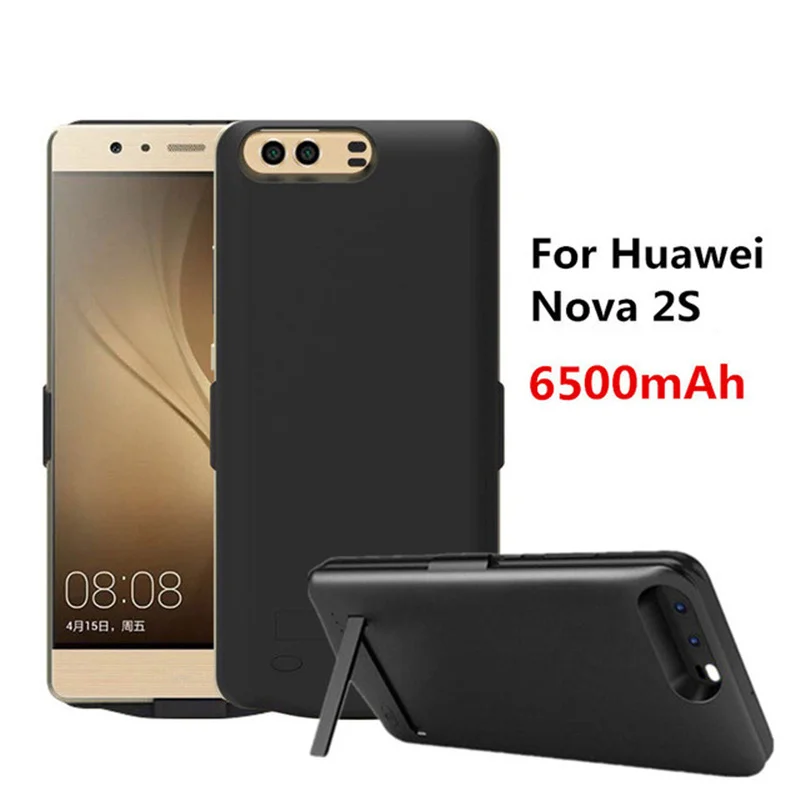 

Extended Phone Battery Power Case 6500mAh Portable Power Bank Charging Case For Huawei Nova 2S Backup Battery Charger Cover