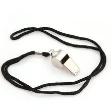 Metal Whistle Referee Sport Rugby Party Training School Football Basketball Cheer Stainless Steel Silbato Survival