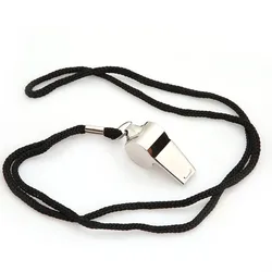 Metal Whistle Referee Sport Rugby Party Training School Football Basketball Cheer Stainless Steel Silbato Survival