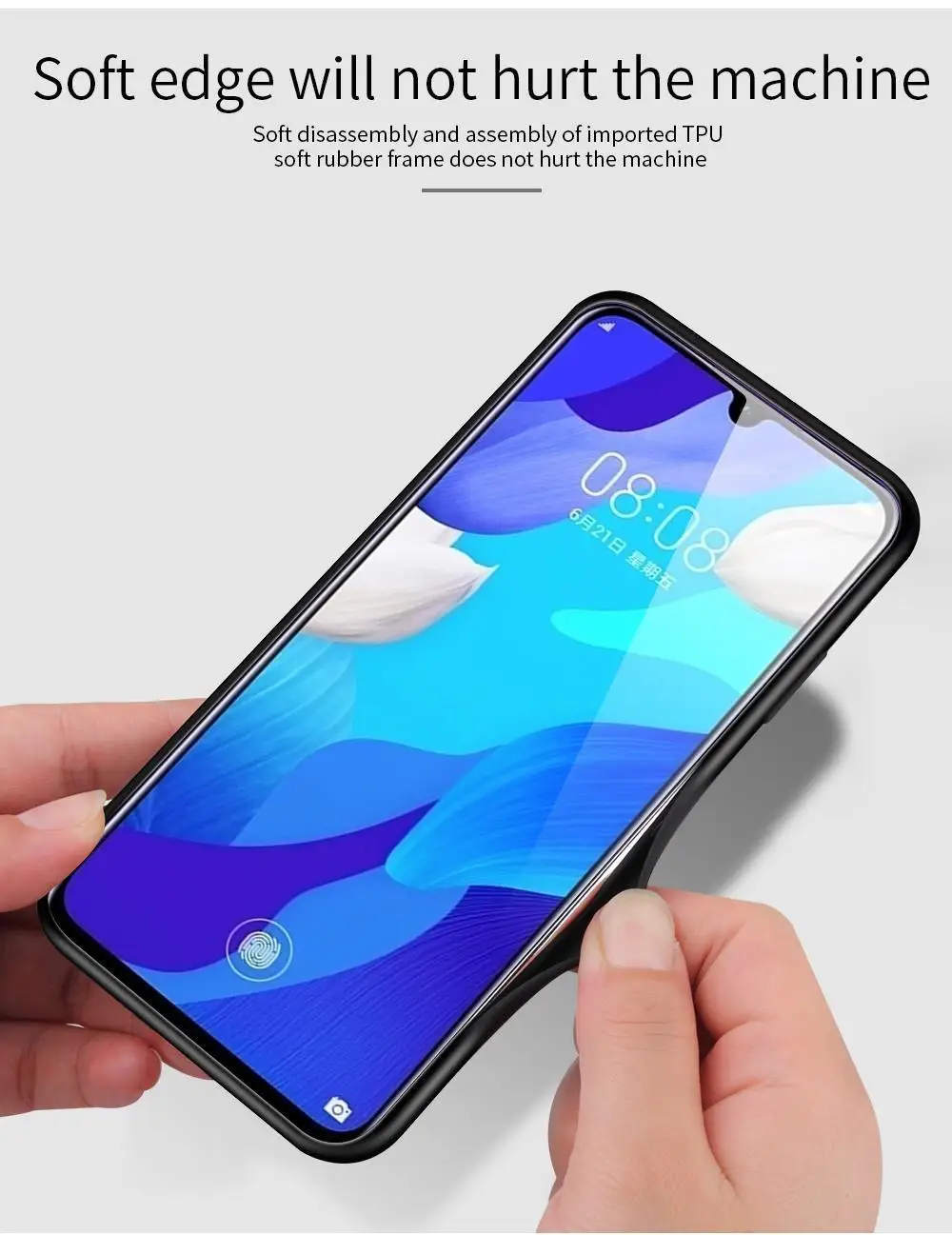 Роскошный противоударный жесткий чехол-накладка для VIVO Y7S iQOO NEO Z5X Z1 Pro X27 Pro V15 S1 Pro градиентный мрамор чехол из закаленного стекла