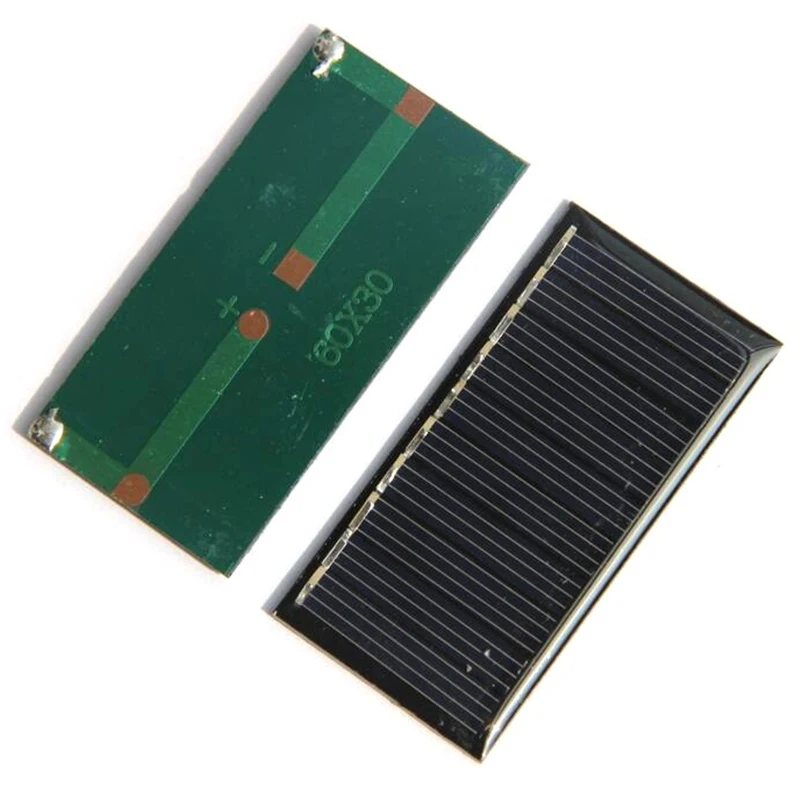 

Mini 0.25w 5v Solar Panel Power Panel System Diy Battery Cell Charger Module Portable Panneau Solaire Energy Board 60x30mm,5pcs