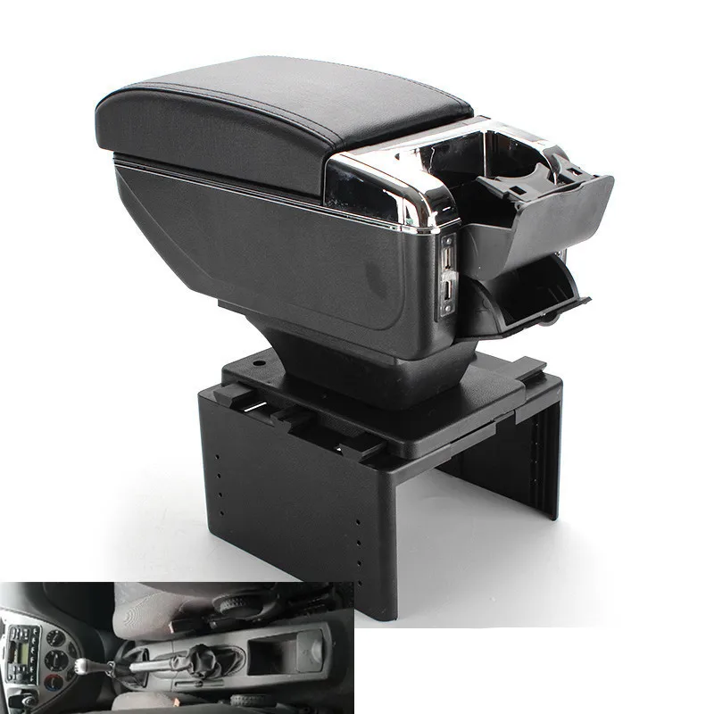 For Ford Focus mk1 Armrest Universal Car Central Storage Box modification accessories | Автомобили и мотоциклы
