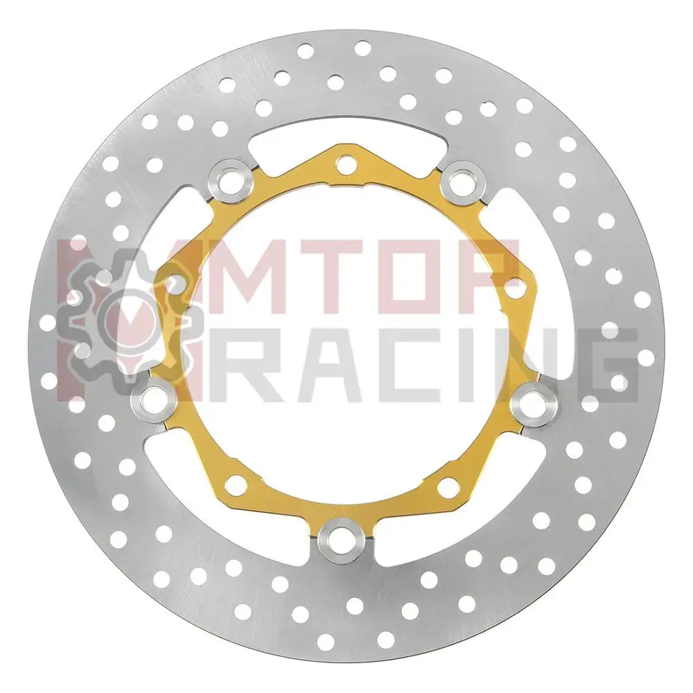 Пара передних тормозных дисков для Yamaha XP500 T-Max(2004-2007 2012-) XP500 T-Max ABS(2012- 2013 14 15 16) золотые тормозные диски