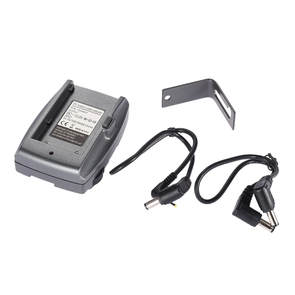 Battery Adapter Plate Base for BMPC BMCC BMPCC for Sony NP-F970 F750 F550 Battery with DC Cables